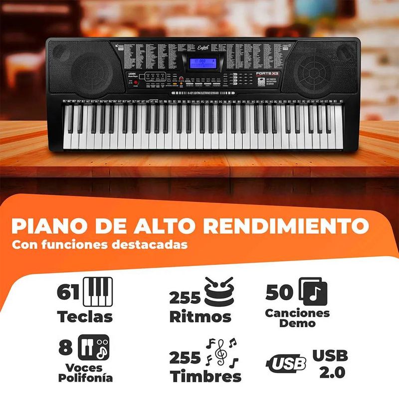 TecladoEnglandLegendsForteX3