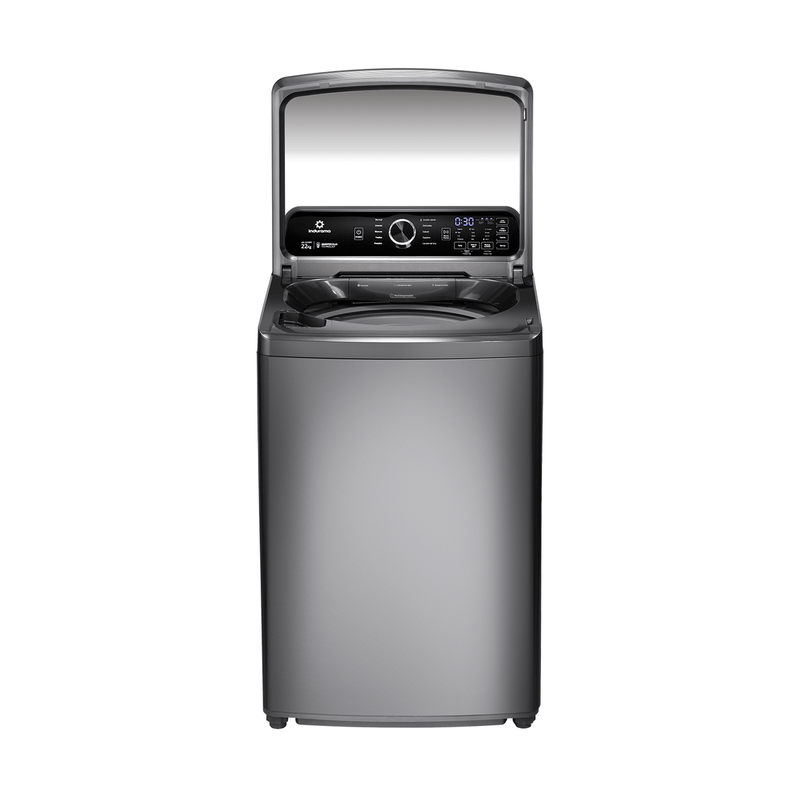 Lavadora Automática Indurama Lri-22Crpp P8747 | 22 Kg Carga Superior Color Titanium-1773689436971